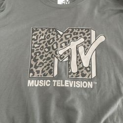MTV Logo Vintage Retro Cheetah Logo 