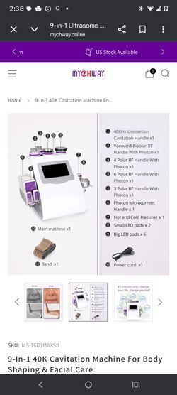 Body Sculpting Machine