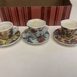 NEW Teacup candles