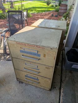 2 metal storage drawers heavy duty