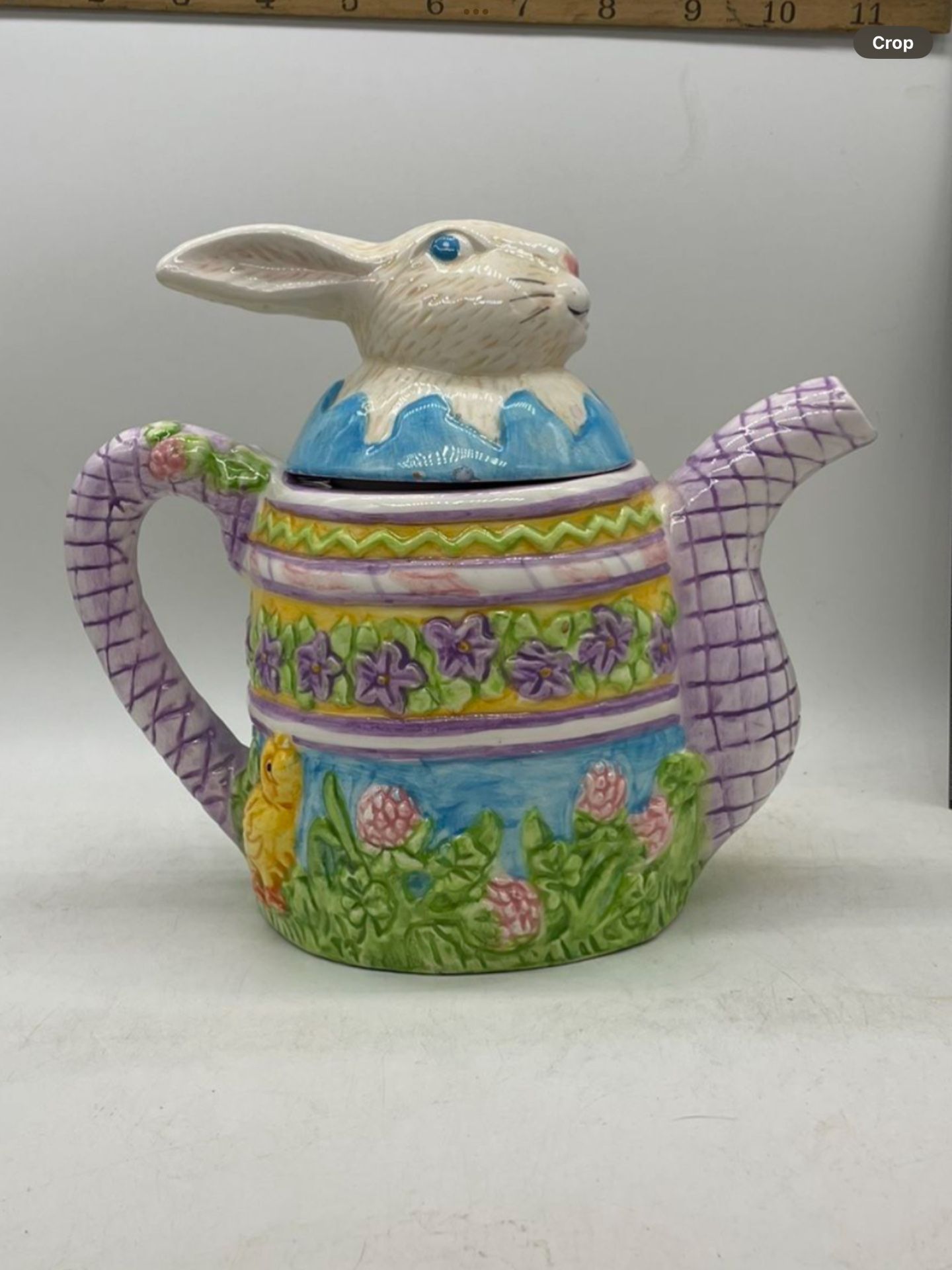 🐇Easter 🐇 Rabbit Serving Pitcher W/ Removable Lid 🐇 Very Much Like New