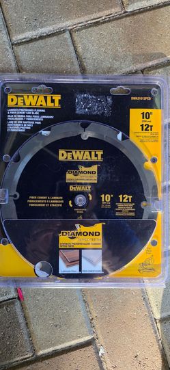 DEWALT 10" 12T Diamond Saw Blade DWA31012PCD