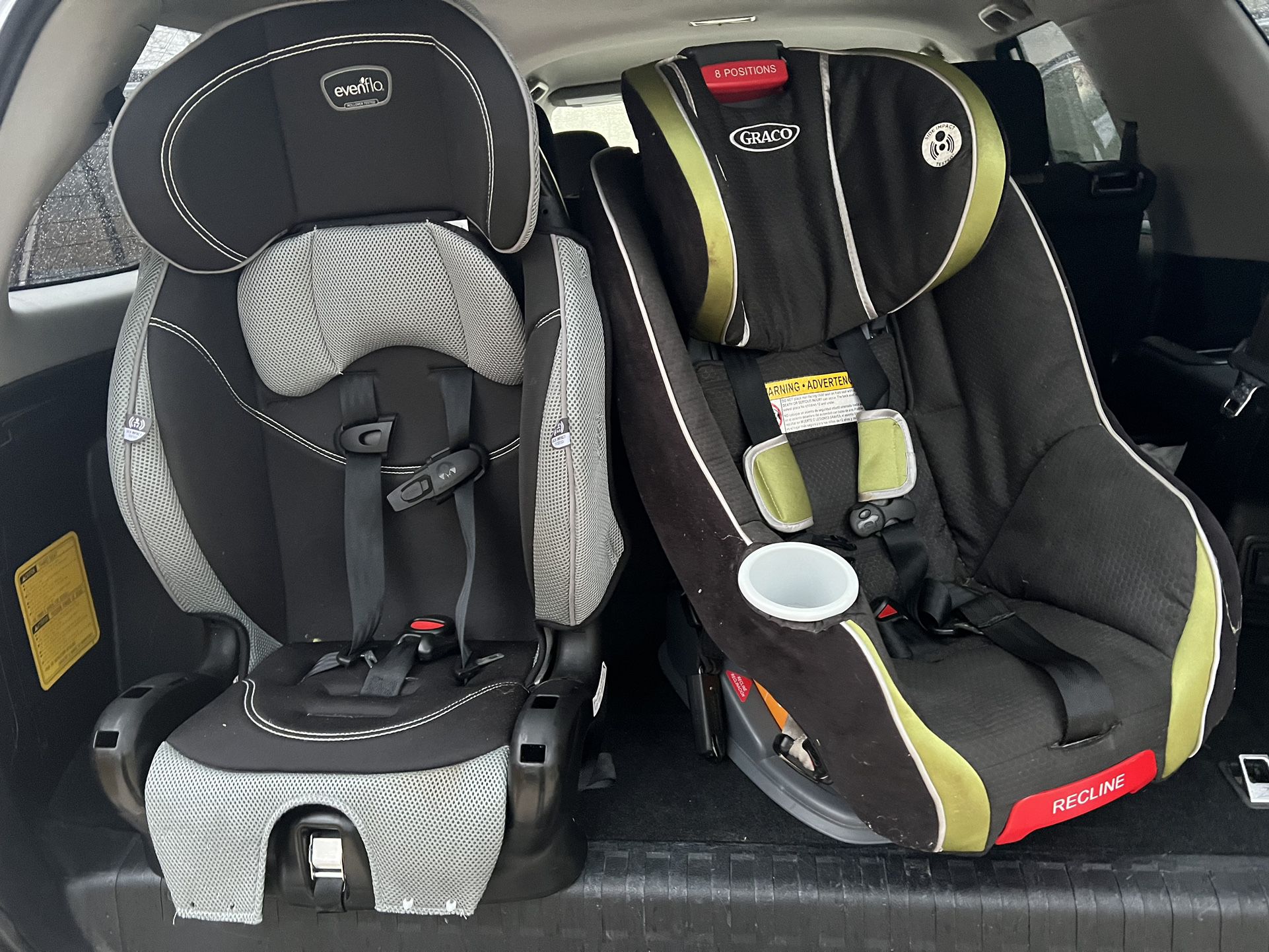 3 Car seats And 2 Stroller 