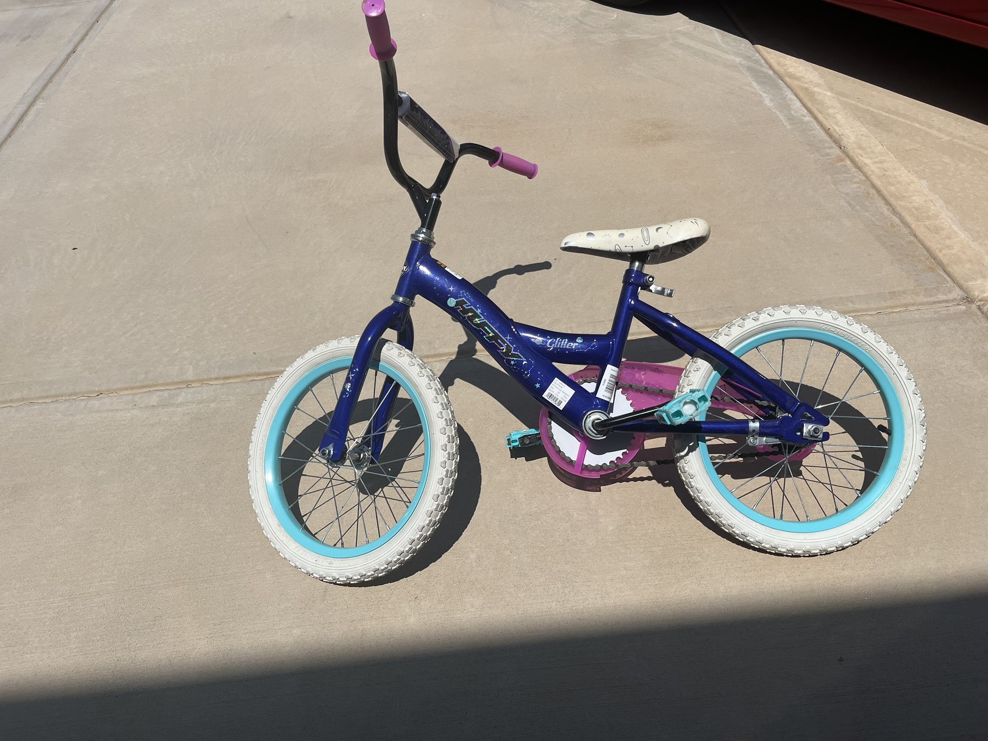 16” Huffy Girls Glitter Bike - great condition