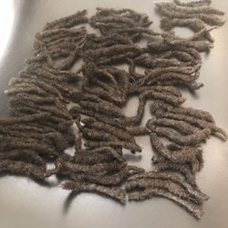 Dreds     2.5" Human Hair