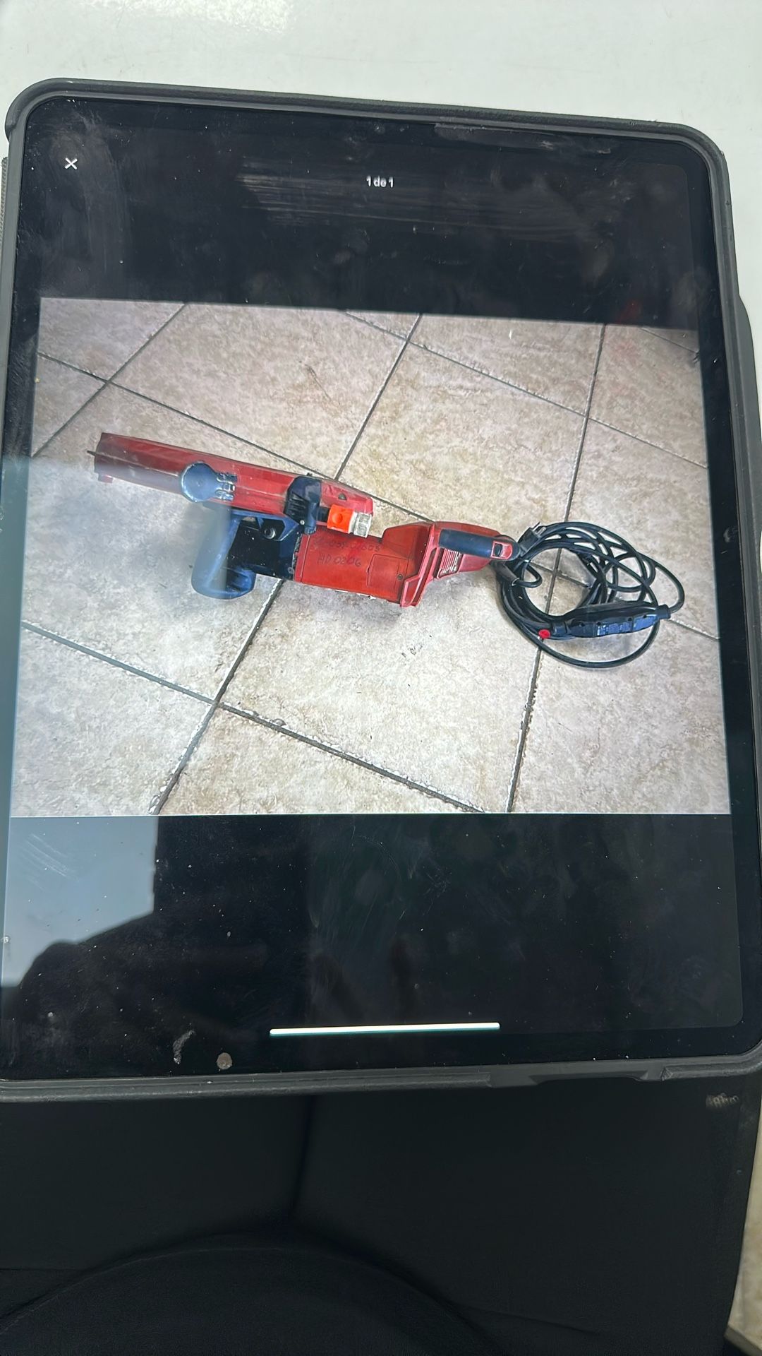 Electric Concrete Saw 12”