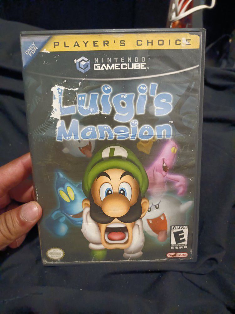 Luigi's Mansion Game Cube 