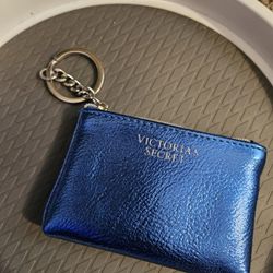 Victoria Secret Zippered Pouch W Key Chain