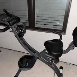 Exercise Bike With Resistance Bands Home Workout Use