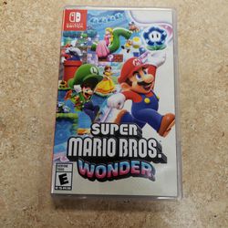 Super Mario Wonder Nintendo Switch Game 