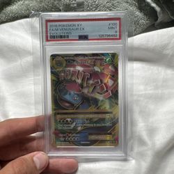 M Venesaur EX XY Evolutions PSA 9 