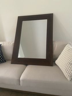 Wood Mirror