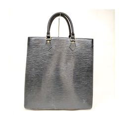 Louis Vuitton Authentic Sac Plat M59082 Black Epi Leather Tote Bag 11592