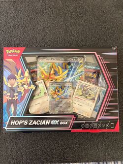 Pokemon Hops Zacian ex Box