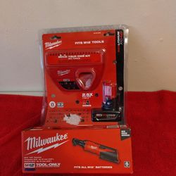 M12 Milwaukee Ratchet Kit $$190