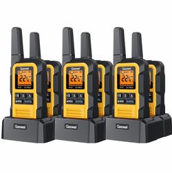 Gaswei G2 Pro+ Waterproof Walkie Talkies (2-Pack) | Long Range | NOAA Weather | Rechargeable