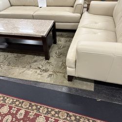 Top grain leather Sofa & Love seat on Sale