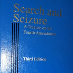 Search And Seizure  Third Edition Book