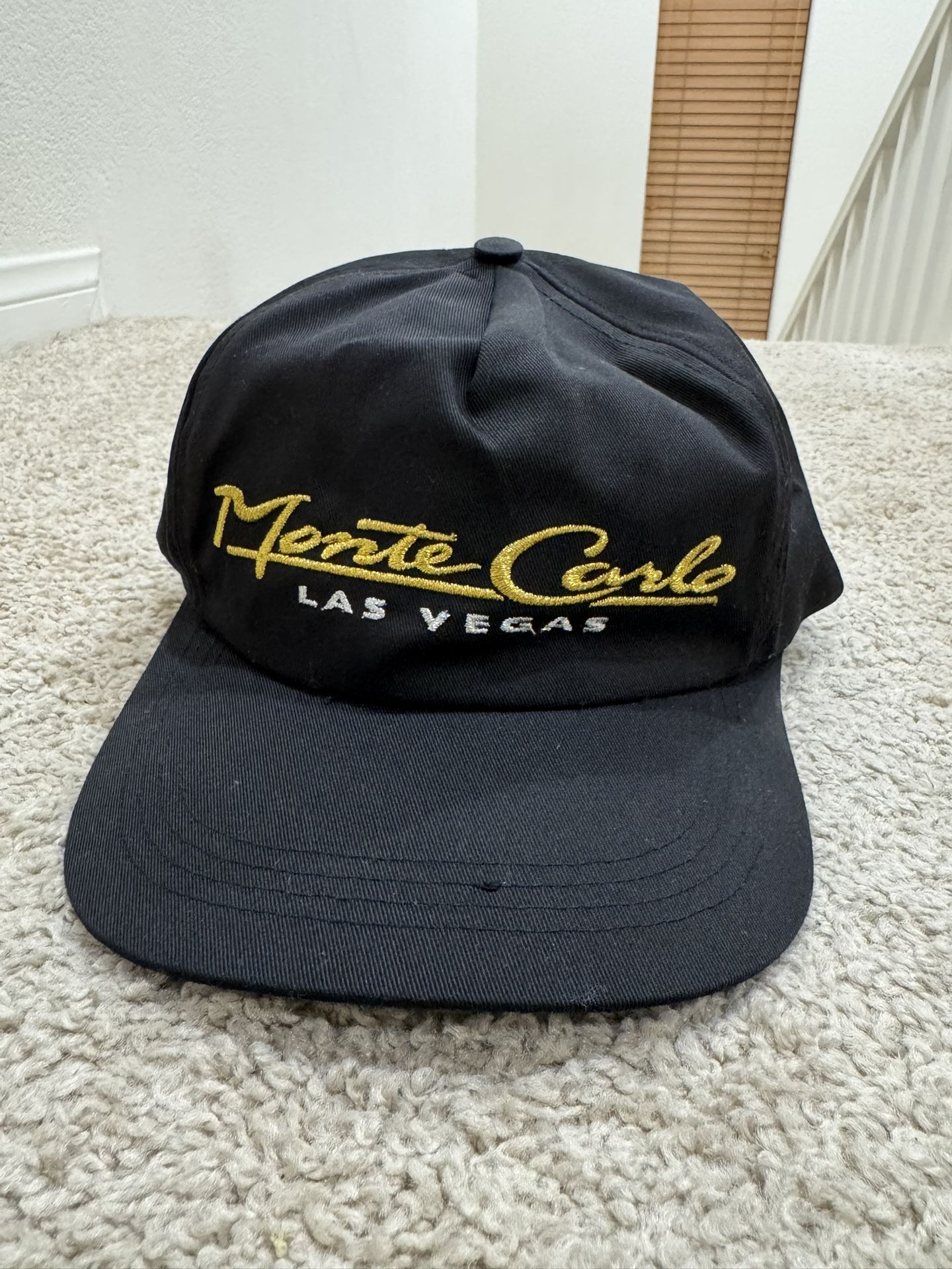 Vintage 90s Monte Carlo Las Vegas SnapBack Hat Cap