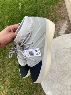 Adidas Fear of God Basketball Grey Black Size 12