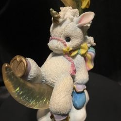 Starlight Starbright Unicorn Figurine DISCOVER YOUR DREAMS Vintage 1995 Enesco