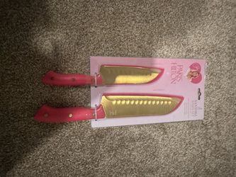 Paris Hilton 2-Piece Santoku Knife Set