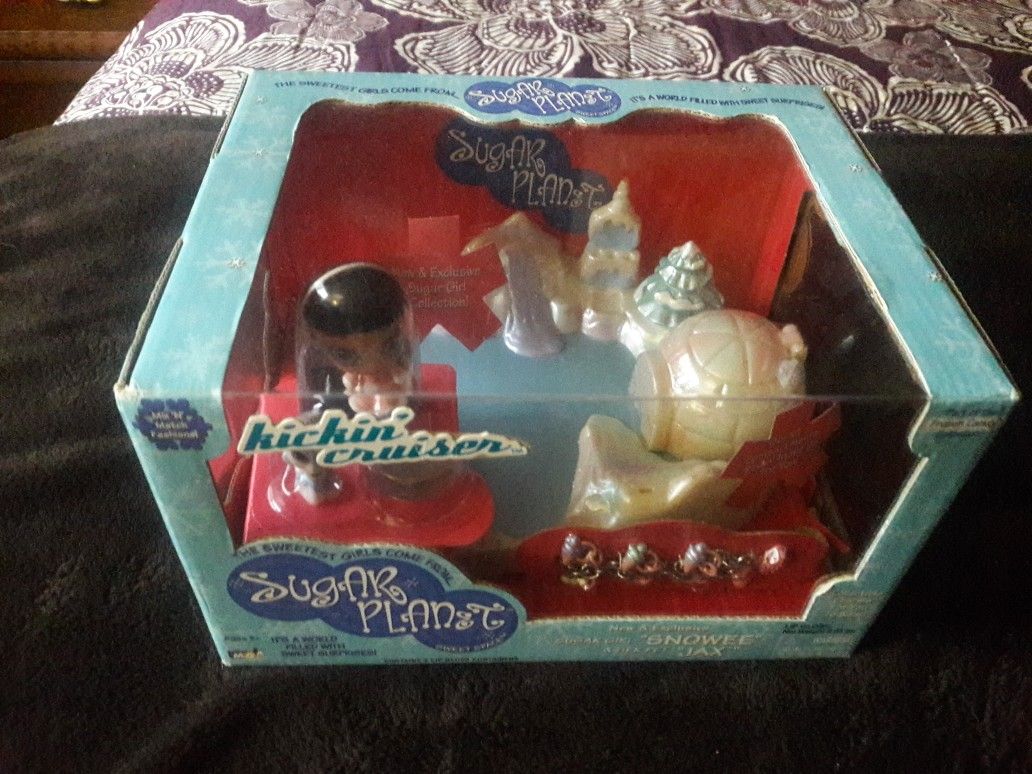 Sugar Planet Sugar Girl & Jax miniature doll playset MIB
