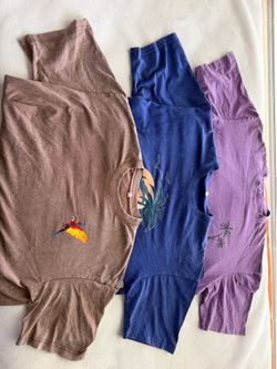 Men’s T-shirts. All three are included for the same price.