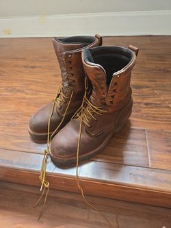 Red Wings Logger Boots 9.5