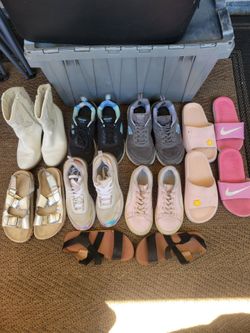 Girls shoe lot sizes 1,2,3