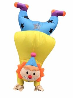 Inflatable Upside-Down Clown Halloween Costume