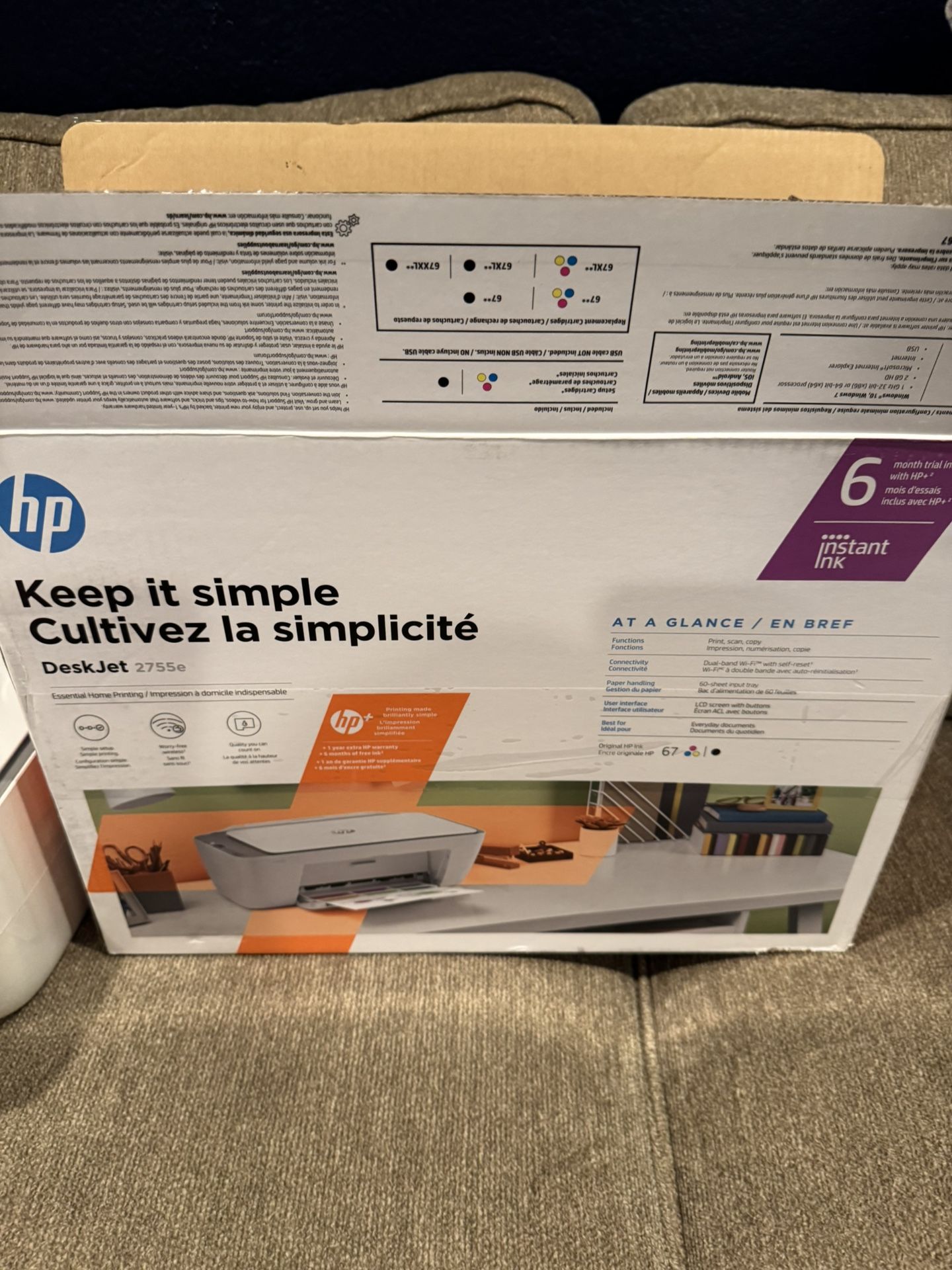 HP Desk jet 2755e Printer
