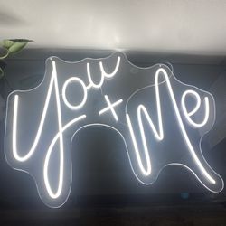 You + Me Wedding Event LED Light 