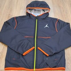 Jordan Windbreaker Hoodie Jacket Size M/L And XL For Kids 
