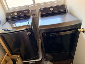 LG washer and dryer set