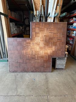 Office wood chair mat . Make me an offer