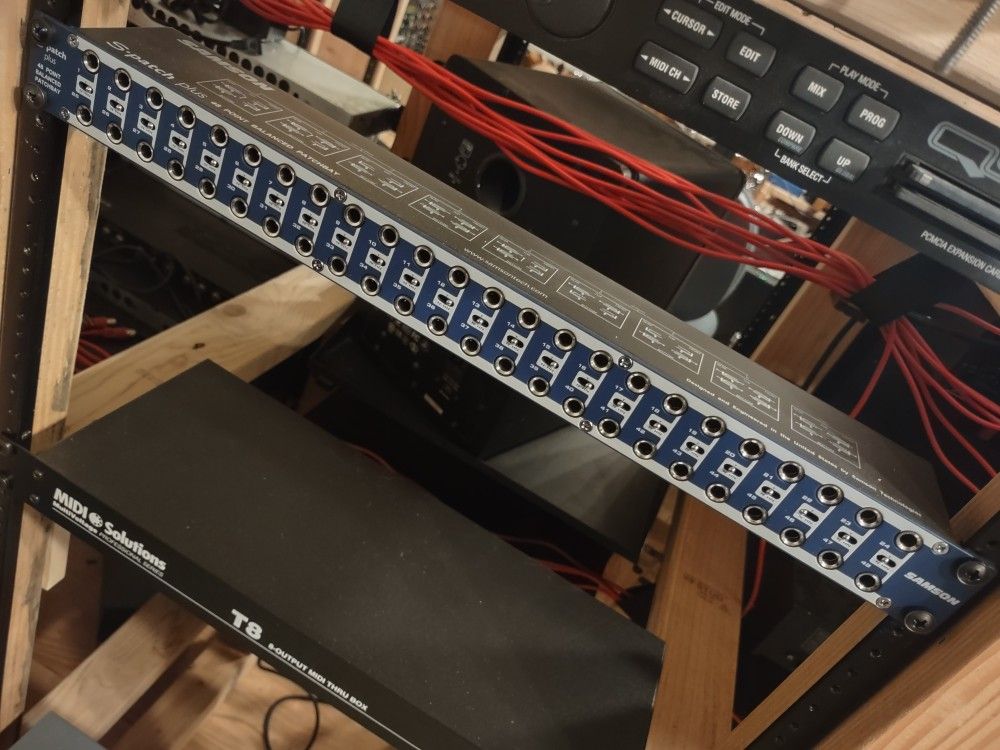 Samson S Patch Bay Rack