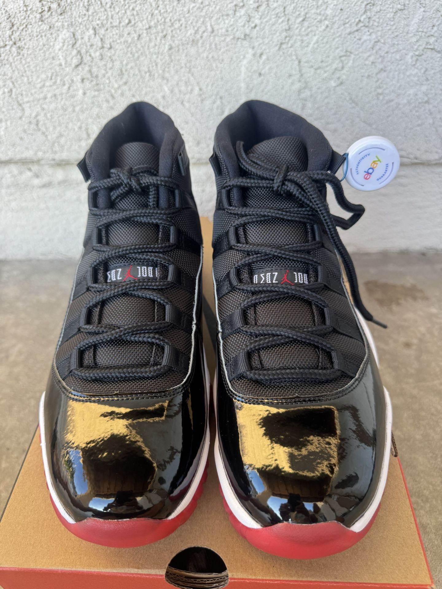 DS New Nike Air Jordan Retro 11 Bred OG 2019 Cash Or Bitcoin Only Size 10 