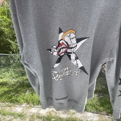 Grey Chrome Hoodie