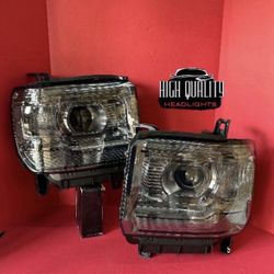 GMC Sierra 2014. 2018 Headlights.