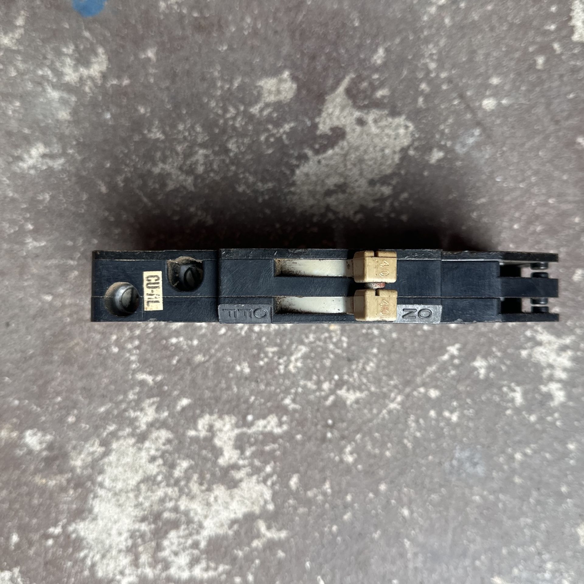 Zinsco Breaker 40 Amp