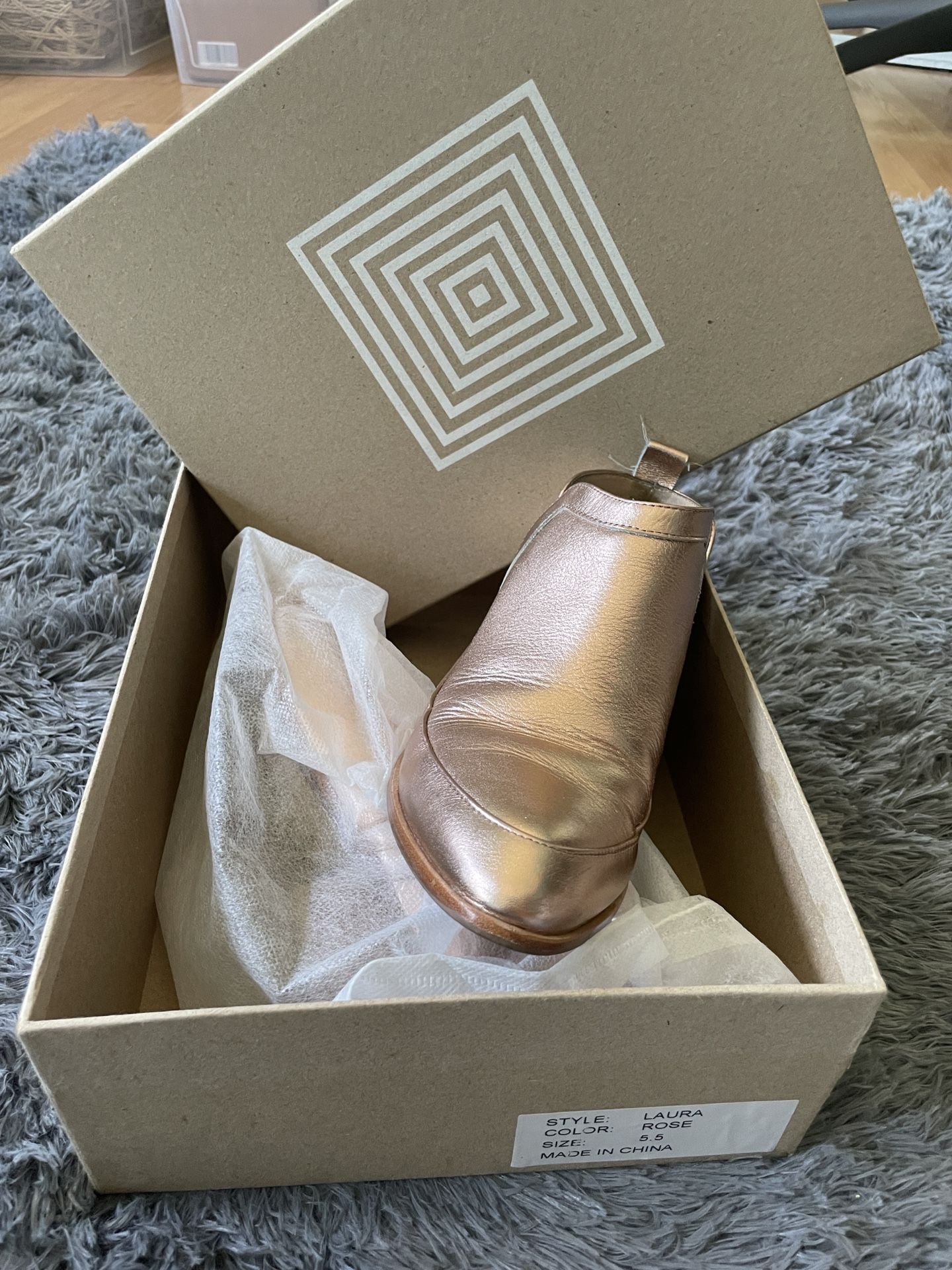 LuLaRoe Rose Gold Bootie