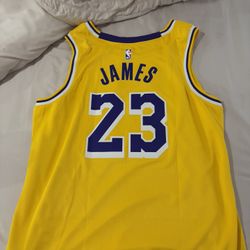 2XL Lebron James Lakers Jersey 