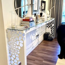 Custom Designed Metal Console