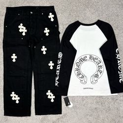 Chrome Hearts 2 piece L/XL