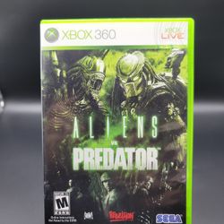 XBox 360 Aliens Vs Predator ( Tested & Working  ) 