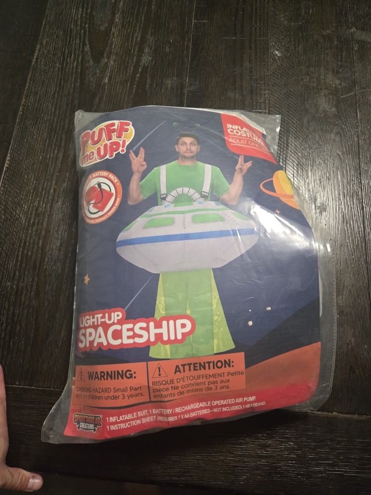 Inflatable Spaceship  Costume-Adult Size