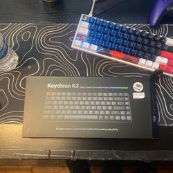 keychron k3 gaming keyboard (negotiable on price) 
