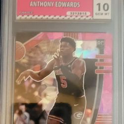 Anthony Edwards Rokkie Card