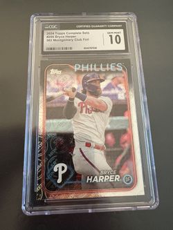 Bryce Harper 2024 Club Foil Card 